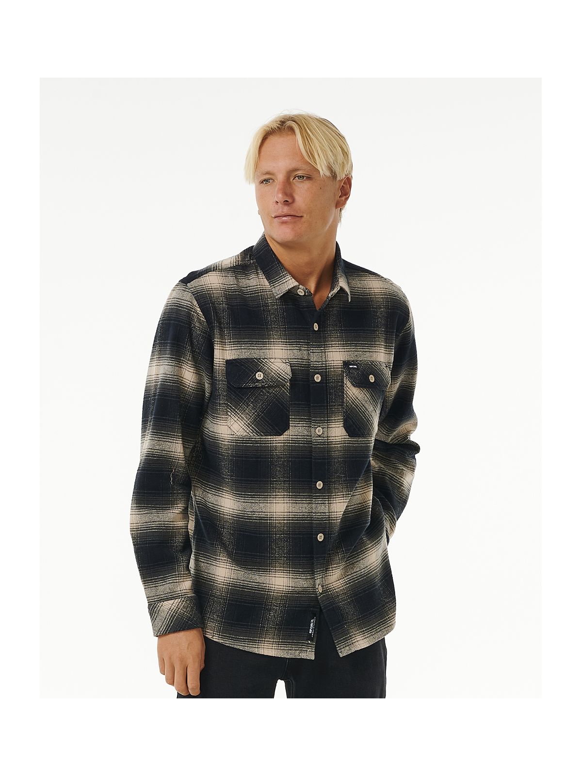 Koszula RIP CURL COUNT FLANNEL SHIRT brązowa