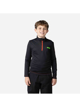 Bluza Rossignol Boy Hero 1/2 Zip Warm Stretch czarny
