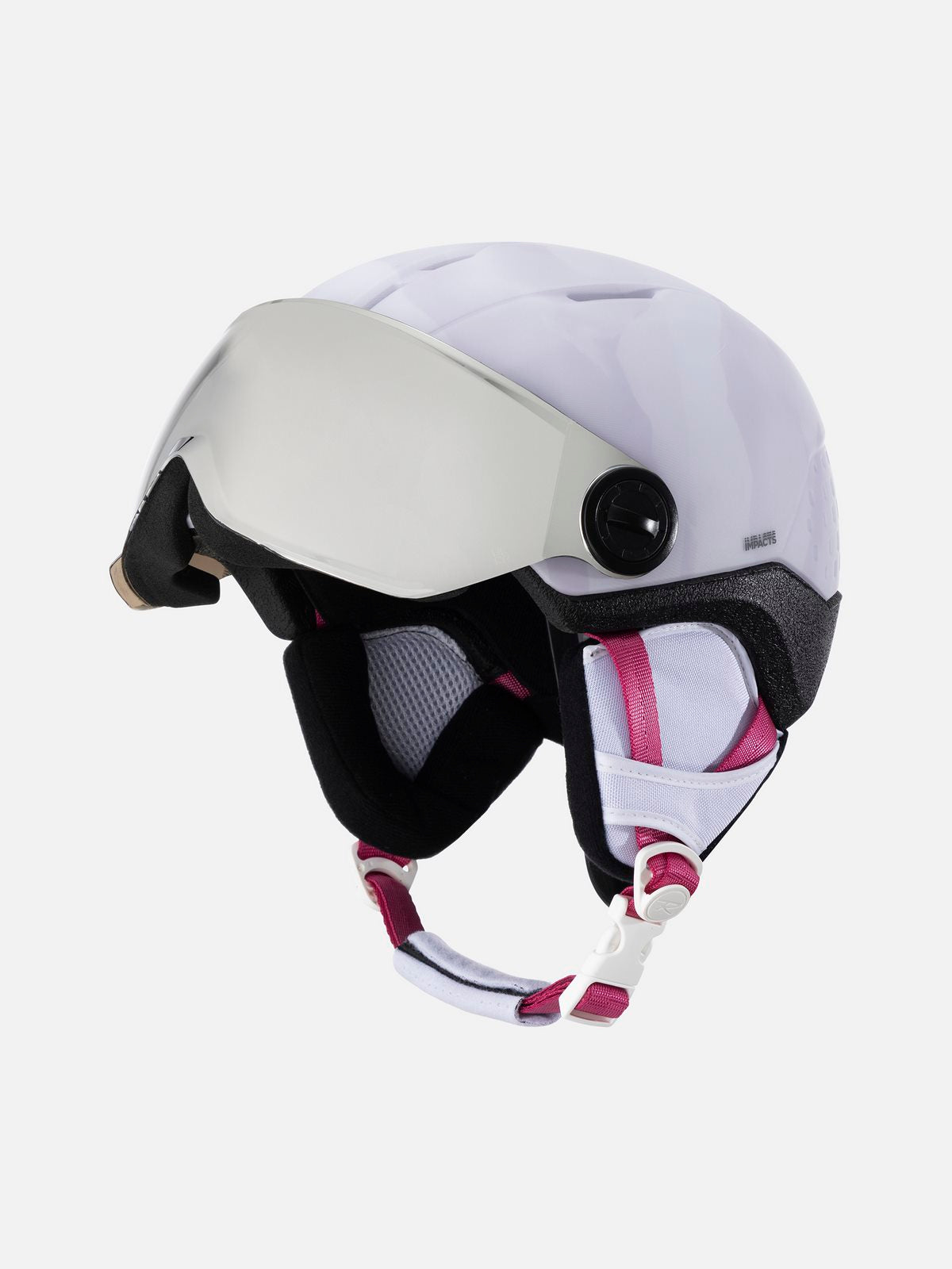 Kask narciarski ROSSIGNOL Whoopee Visor IMPACTS biały