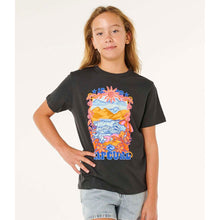 Koszulka dziewczęca RIP CURL Sunshine Squad Band Tee - Girl czarna

