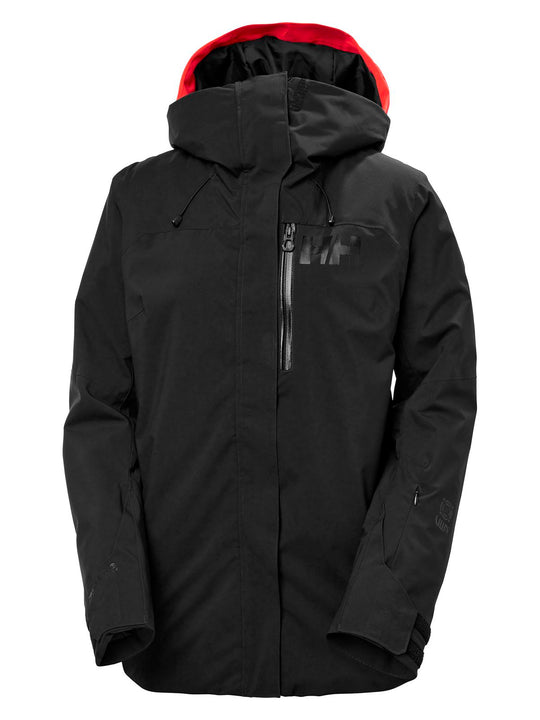 Kurtka narciarska damska HELLY HANSEN W POWSHOT JACKET czarna
