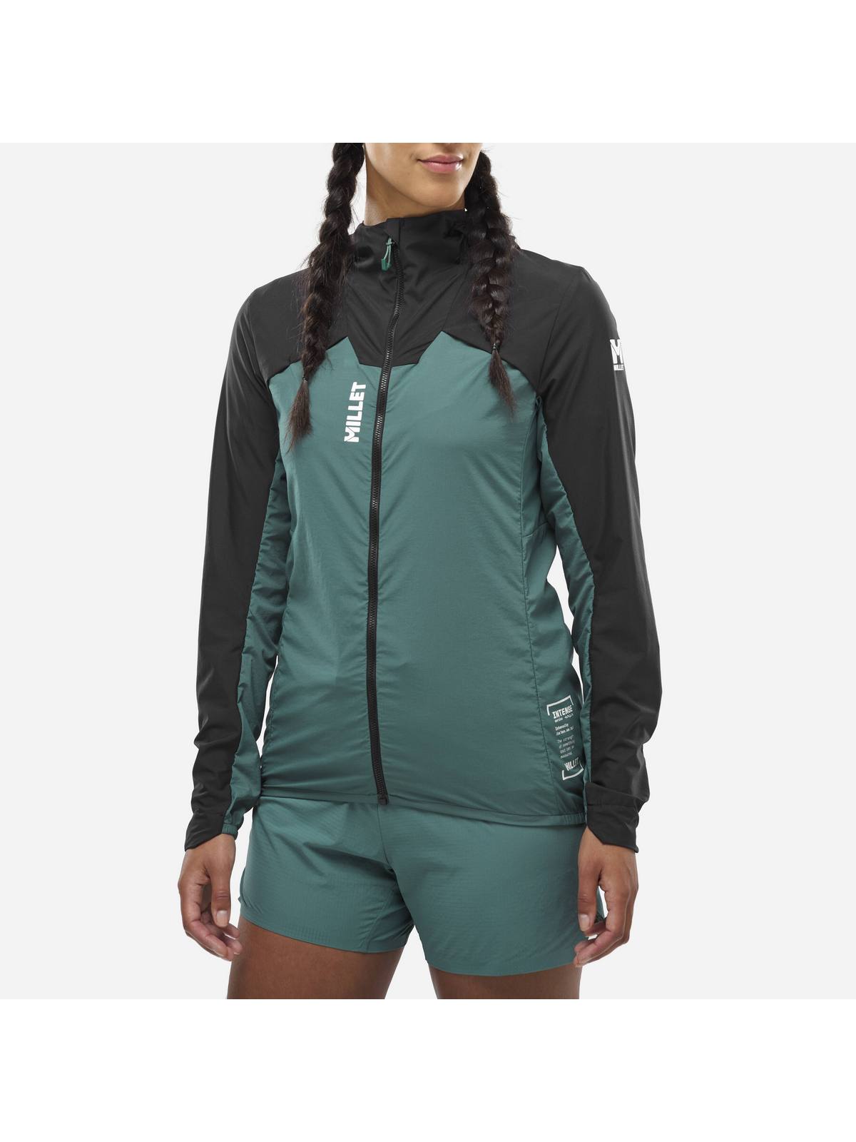 Kurtka MILLET INTENSE WINDBREAKER JKT W zielony - Adventure Sports
