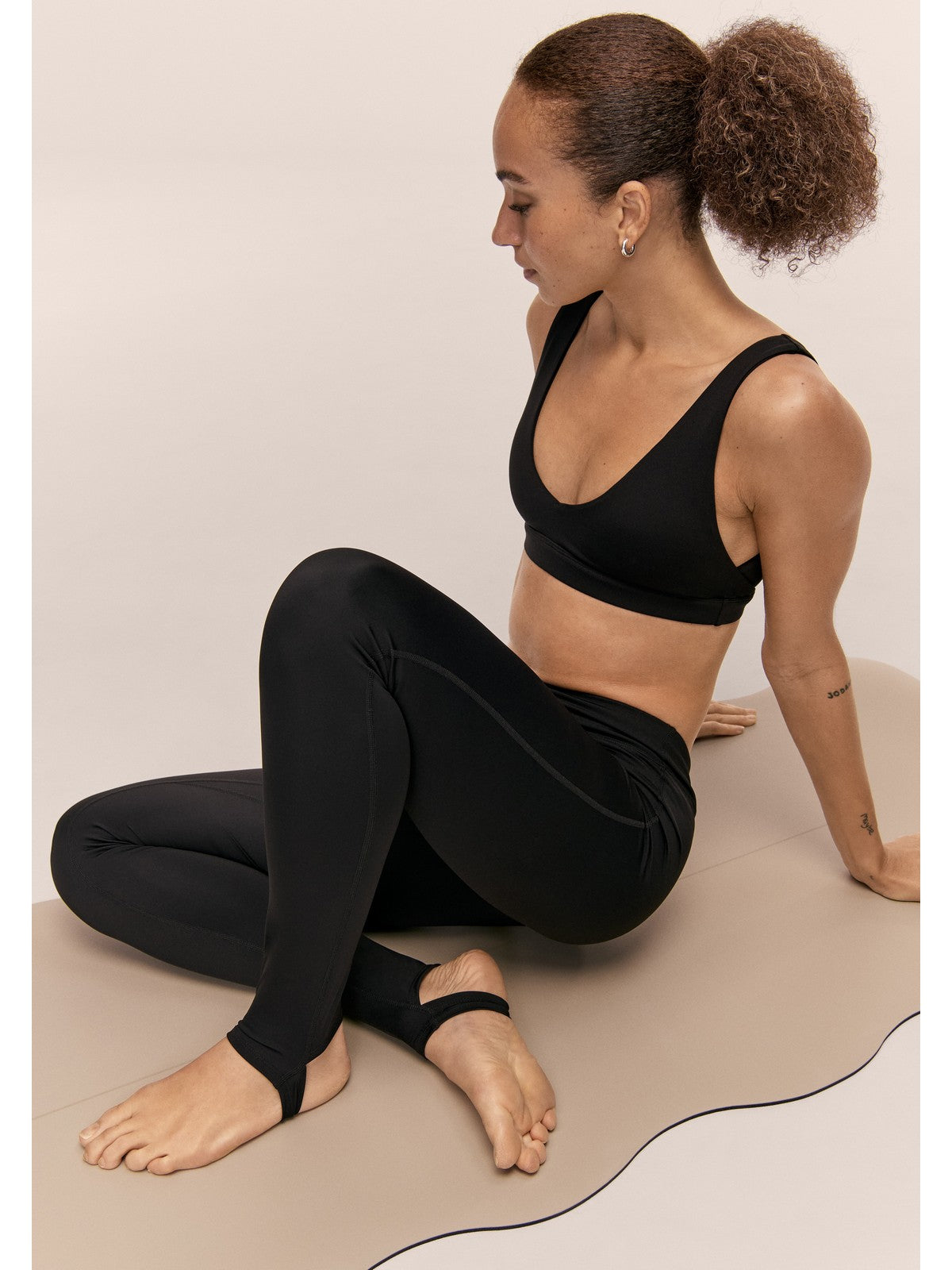 Legginsy damskie CASALL Studio Ankle Tights czarne