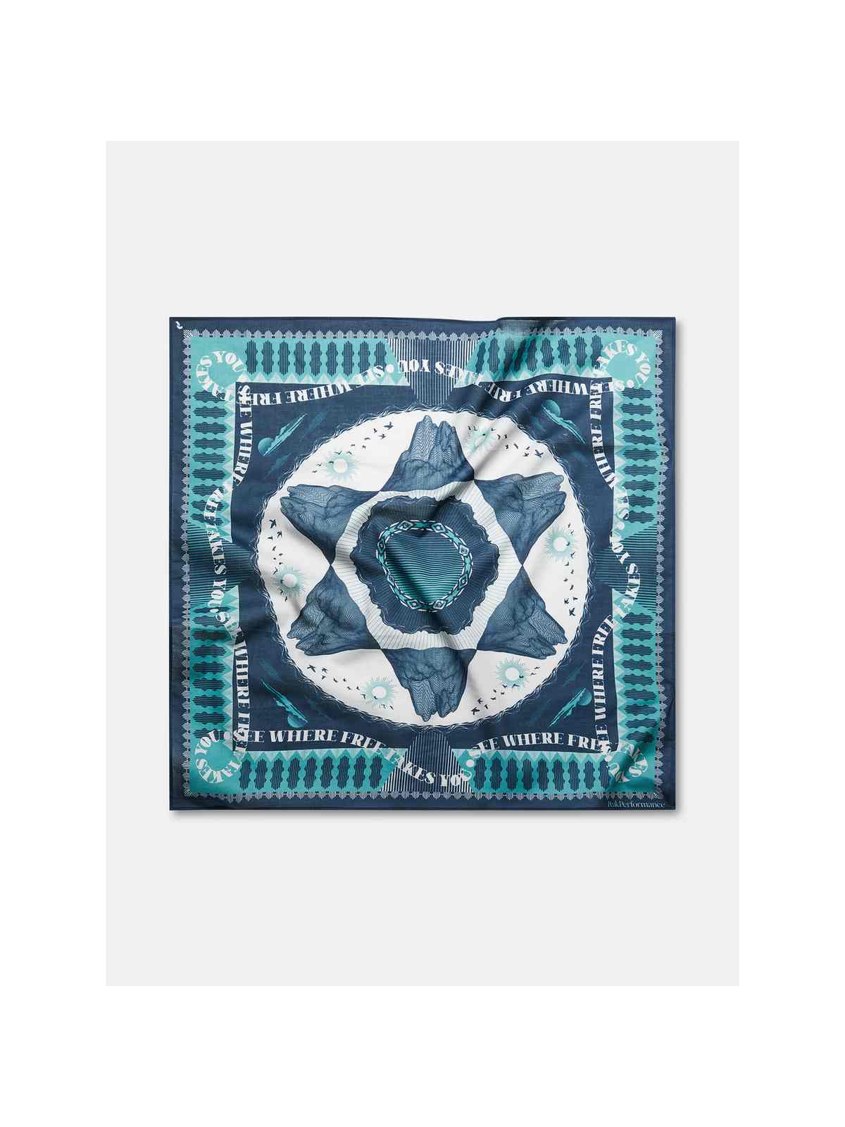 Chusta PEAK PERFORMANCE Artwork Bandana Multicolor
