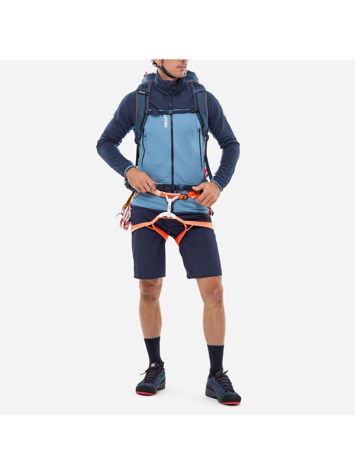 Bluza męska MILLET Fusion Grid Jkt M niebieska