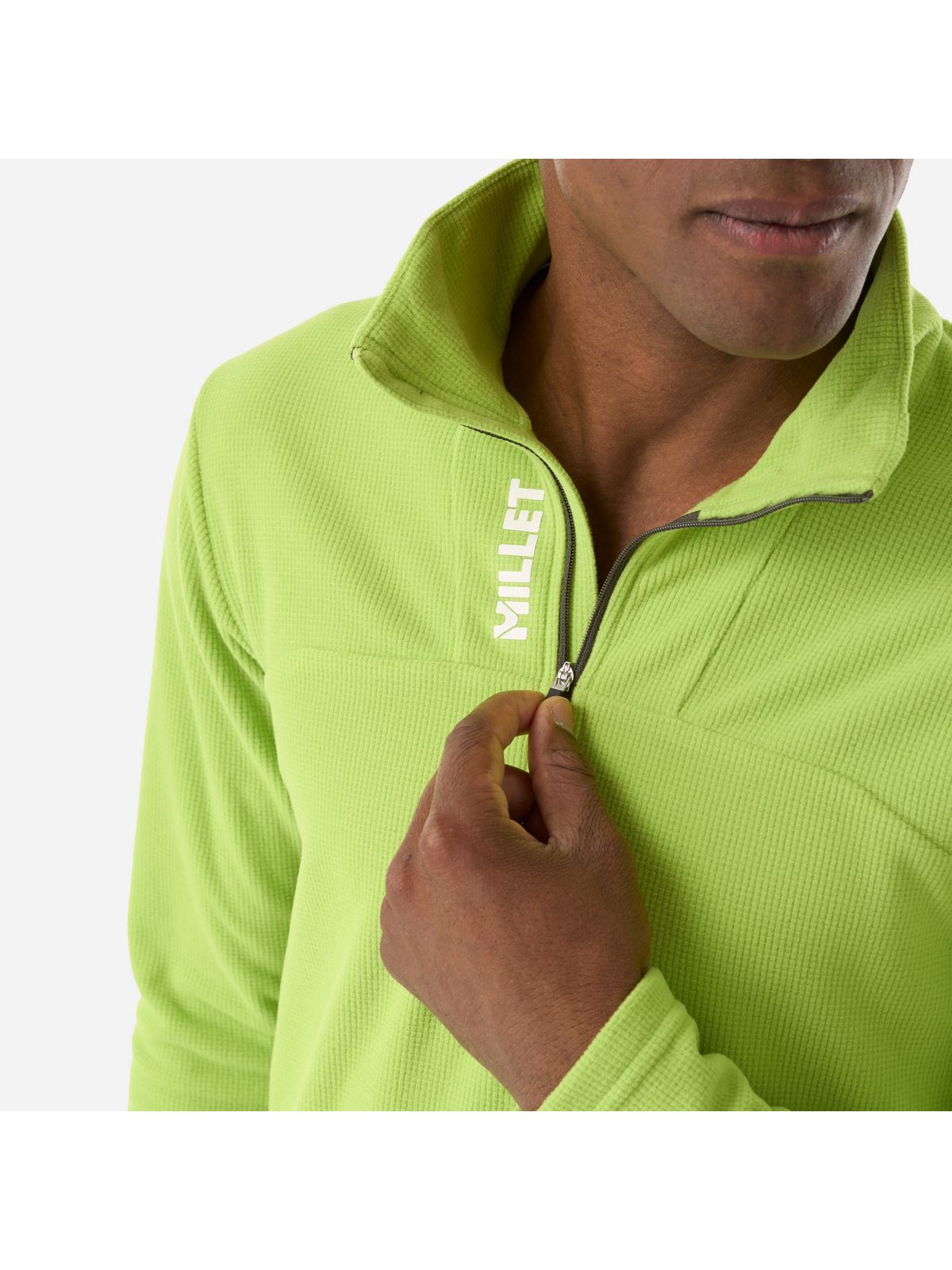Bluza męska MILLET M Ubic Lightgrid Po M zielona