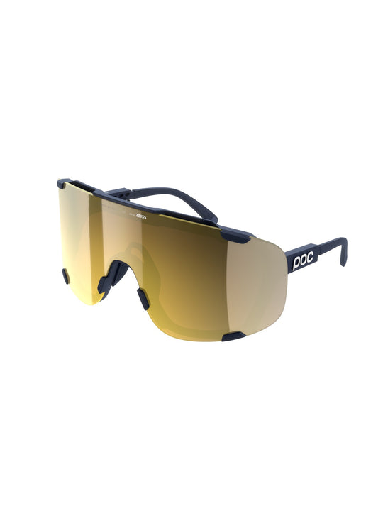 Okulary rowerowe POC Devour granatowy - Clarity Road/Partly Sunny Gold Cat 2
