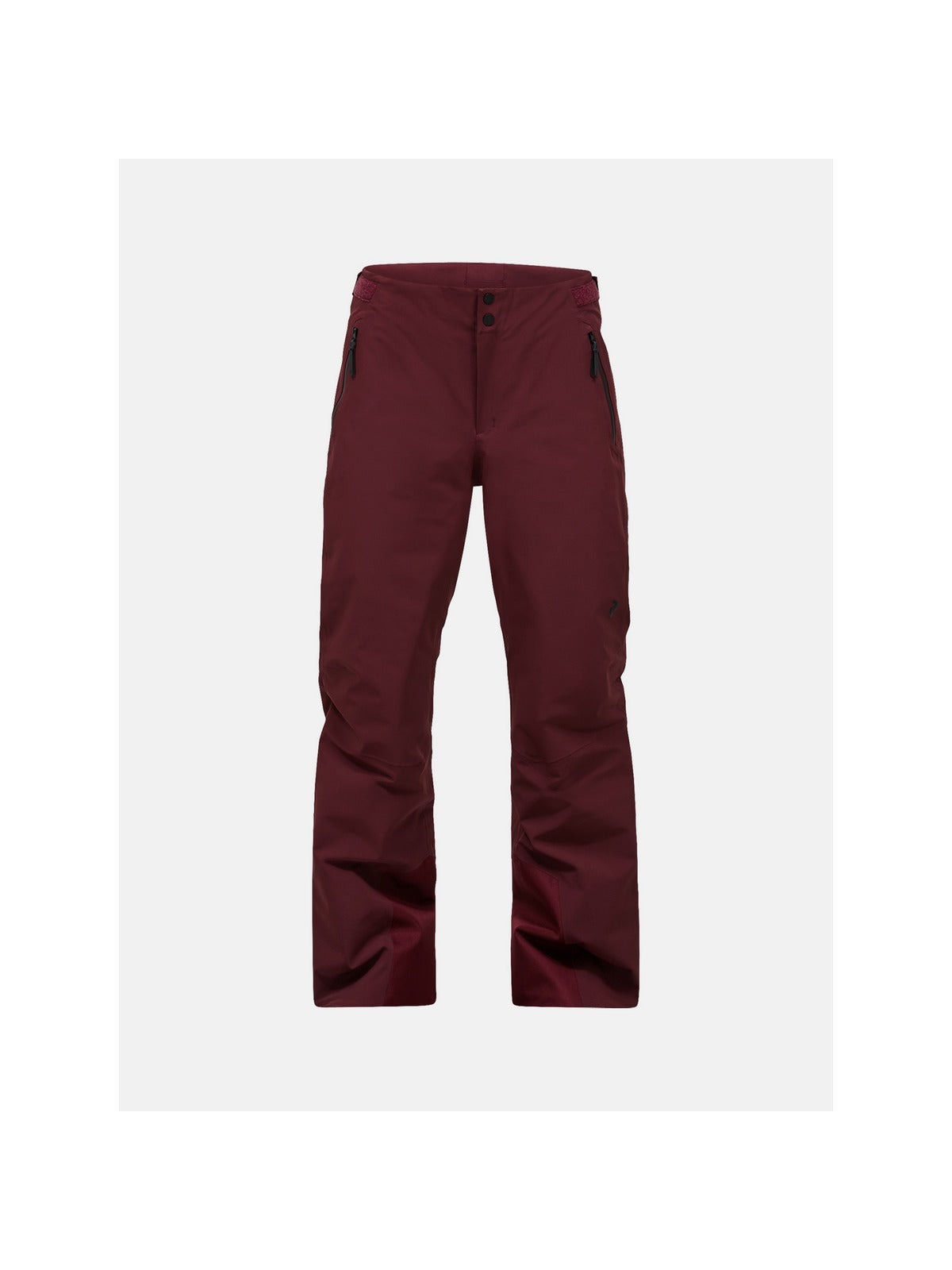 Spodnie narciarskie damskie PEAK PERFORMANCE Whitelight HIPE 2L Insulated Shell Pants bordowe