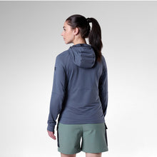 Bluza damska ROSSIGNOL W Textured Hoodie Mid Layer szara
