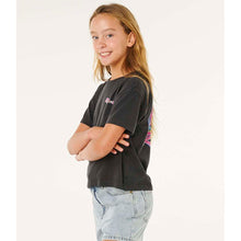 Koszulka dziewczęca RIP CURL Layday Crop-Girl czarna
