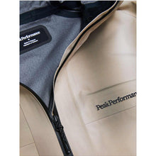 Kurtka narciarska męska PEAK PERFORMANCE Edge HIPE 3L AOP Shell Jacket bezowy
