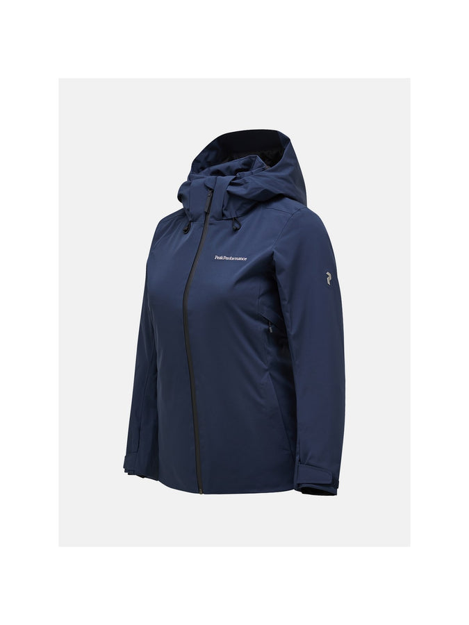 Kurtka narciarska Peak Performance W Anima Jacket granatowy