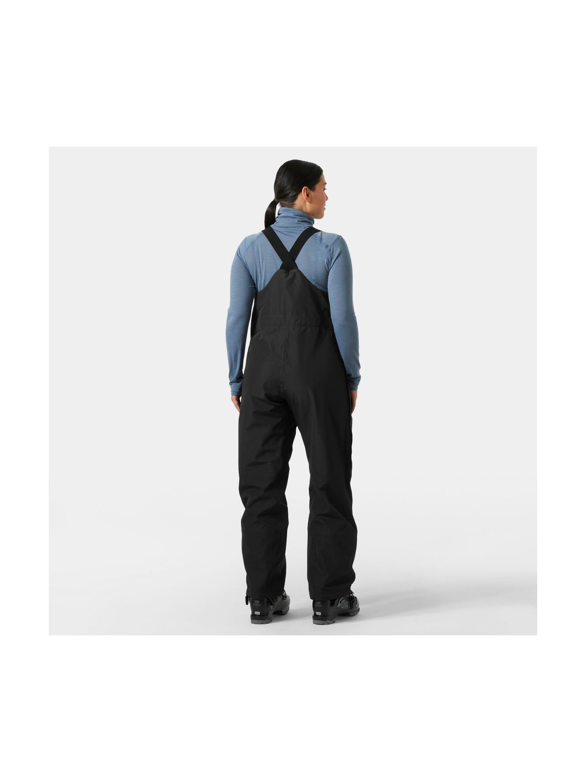 Spodnie narciarskie damskie HELLY HANSEN W EMIKO SHELL BIB PANT czarne