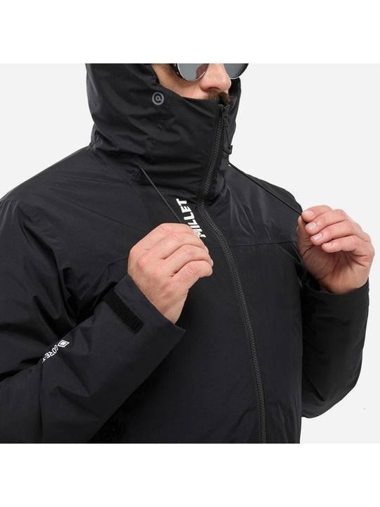 Kurtka trekkingowa męska MILLET M Seneca Gtx 2L Warm Jkt M czarna
