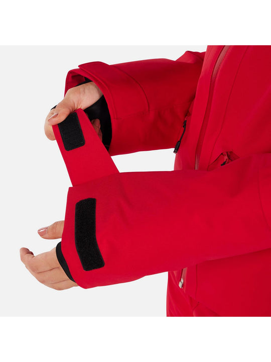 Kurtka narciarska damska ROSSIGNOL W ROCHRUN INSULATED JKT czerwona

