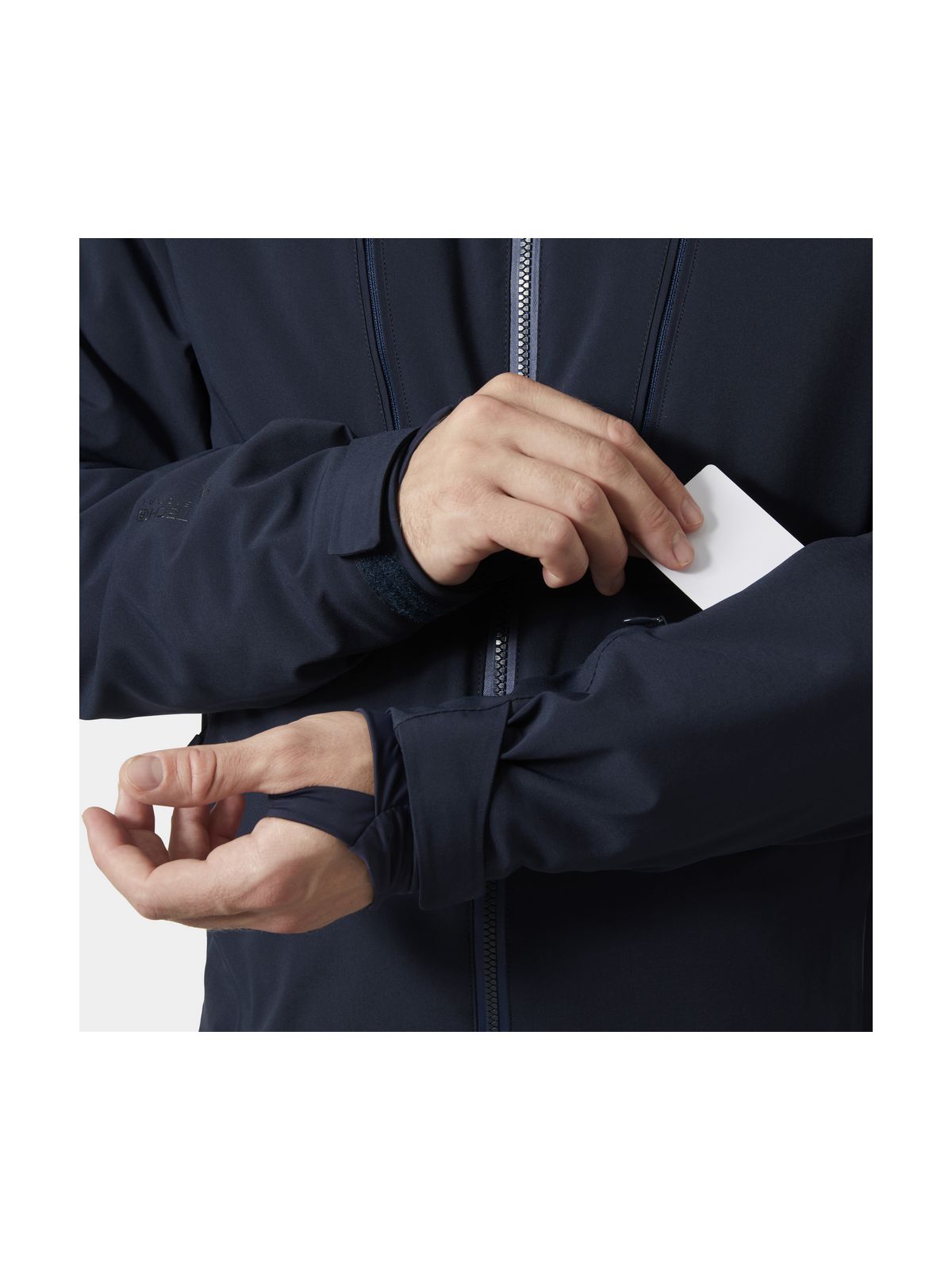 Kurtka narciarska męska HELLY HANSEN ALPHA 4.0 JACKET granatowa