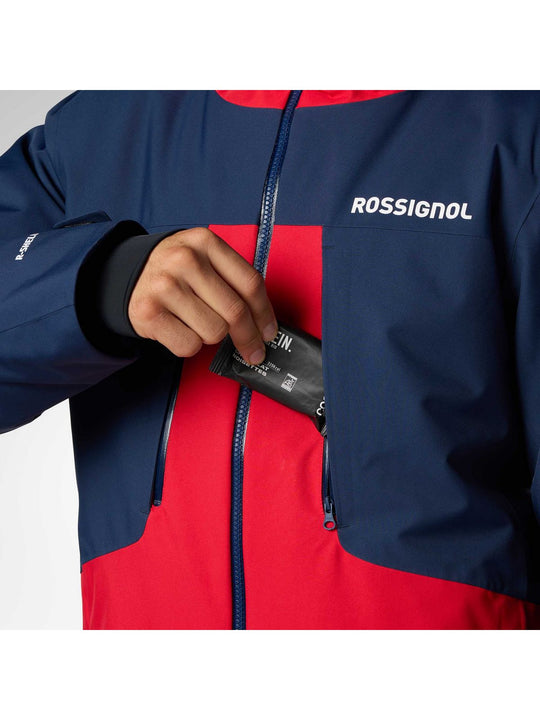 Kurtka narciarska męska ROSSIGNOL M Velika Insulated Ski Jacket czerwona
