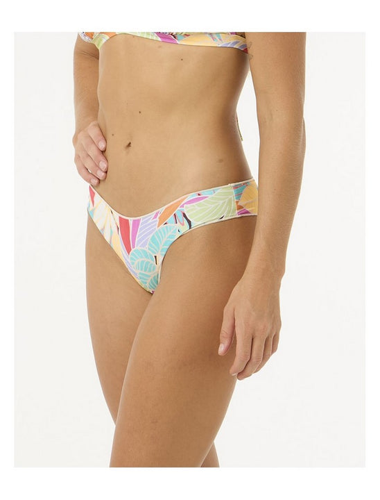 Majtki kąpielowe RIP CURL Cala Vadella Cheeky Hipster turkusowe
