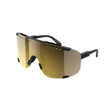 Okulary rowerowe POC Devour Wide Fit czarny | Clarity Road/Partly Sunny Gold cat 2
