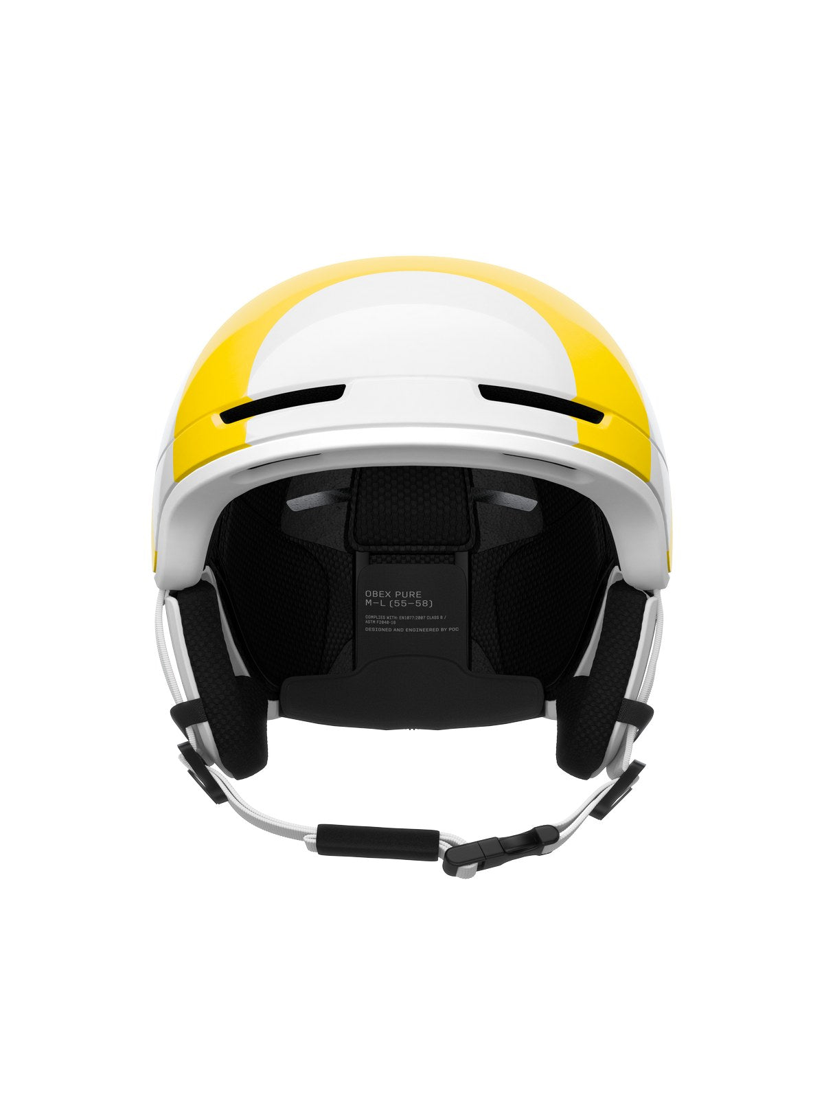 Kask narciarski POC Obex Pure biało/żółty