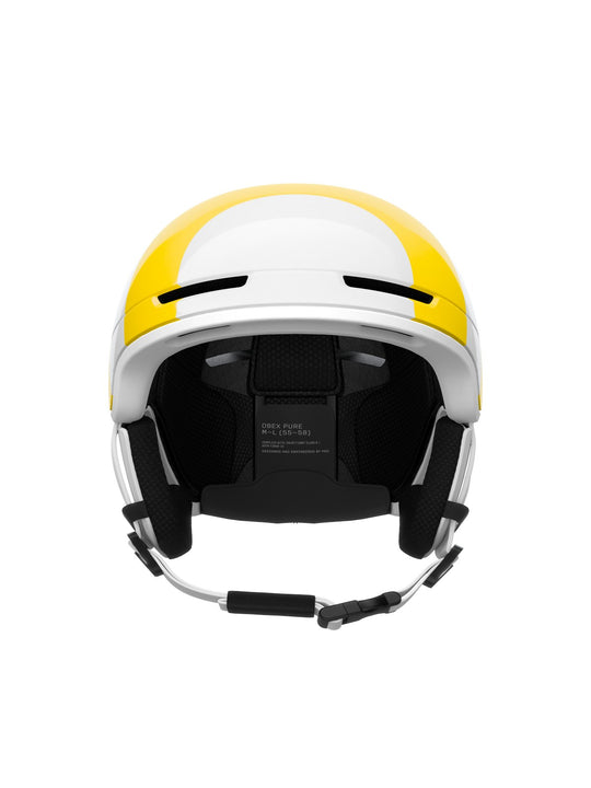 Kask narciarski POC Obex Pure biało/żółty
