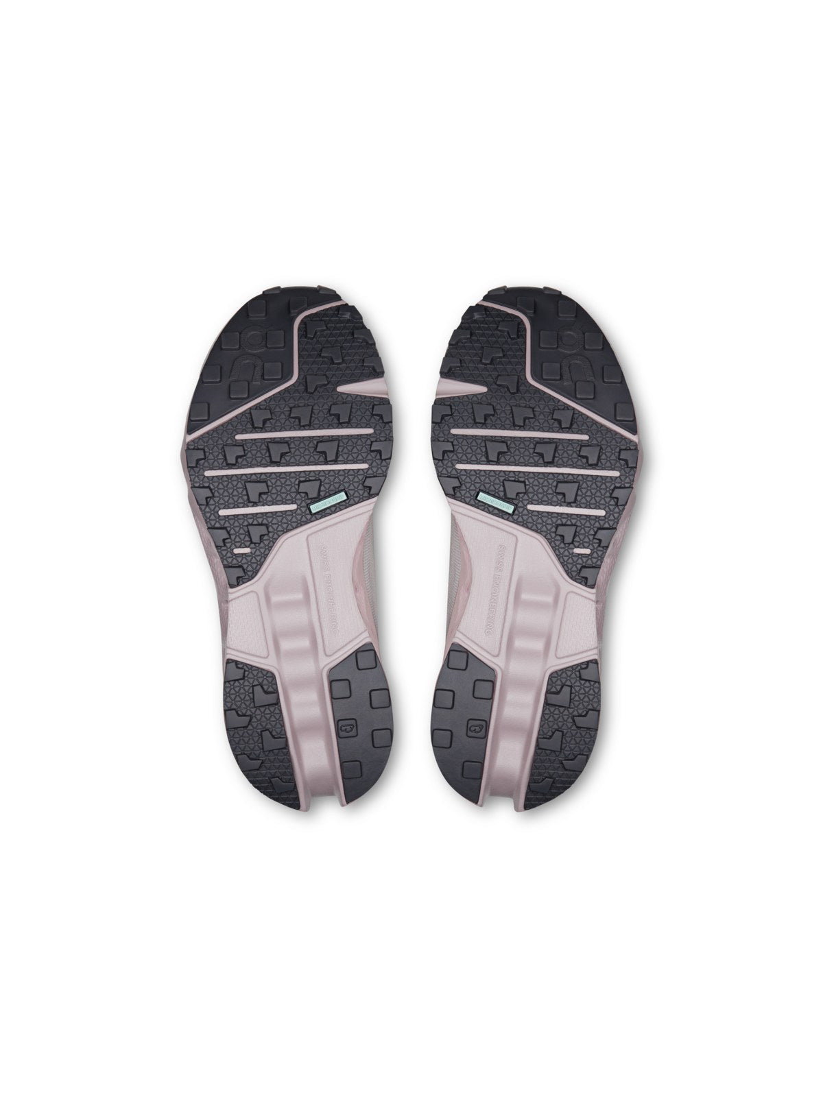 Buty do biegania w terenie ON RUNNING Cloudsurfer Trail szaro różowy