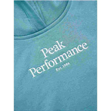 Bluza PEAK PERFORMANCE Original Hood Junior niebieski

