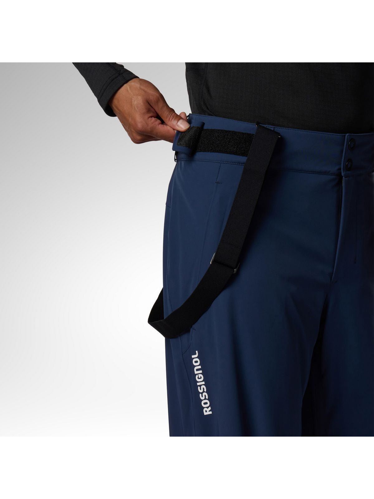 Spodnie narciarskie męskie ROSSIGNOL M 4Ws Blackside Insulated Pant niebieskie