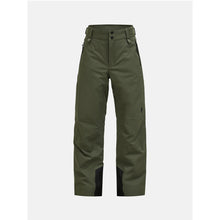Spodnie narciarskie juniorskie PEAK PERFORMANCE Maroon HIPE 2L Insulated Shell Pants zielone
