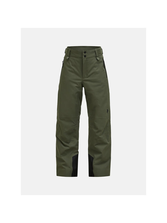 Spodnie narciarskie juniorskie PEAK PERFORMANCE Maroon HIPE 2L Insulated Shell Pants zielone
