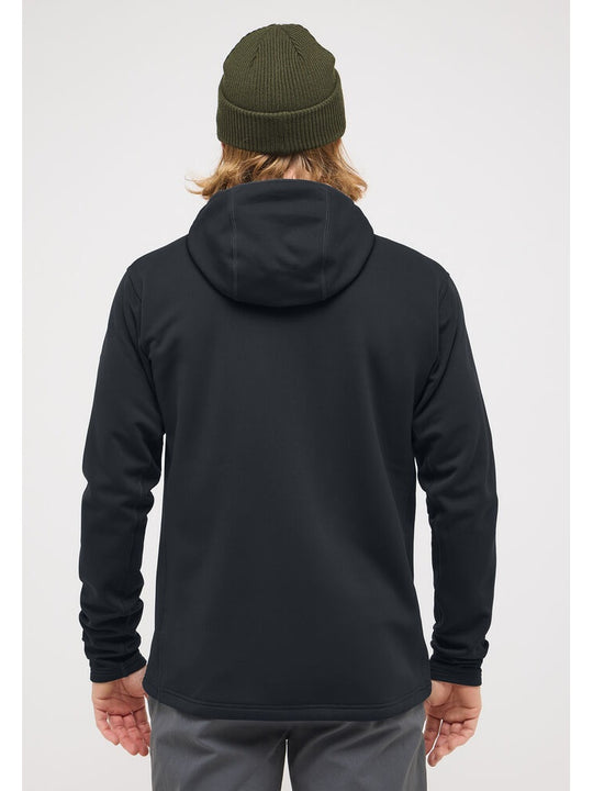 Bluza techniczna z kapturem męska HAGLÖFS Rosson Mid Hood True Black
