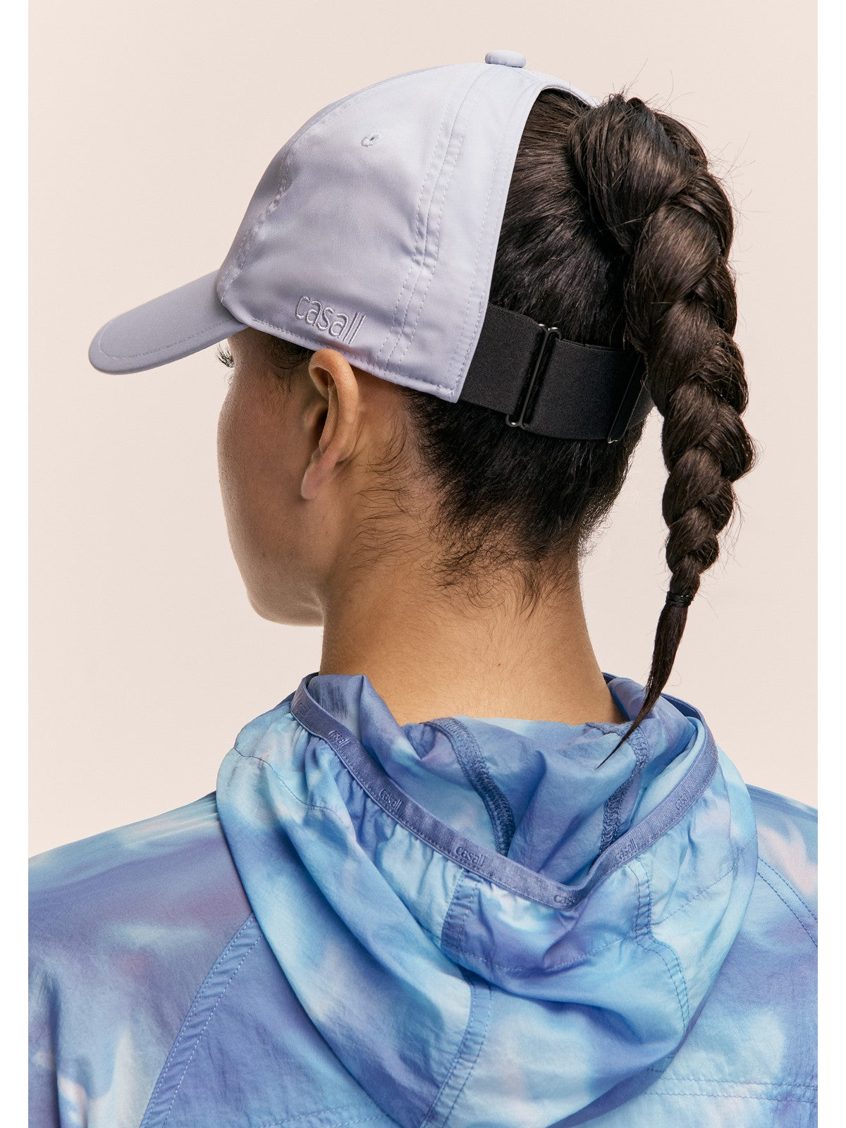 Czapka CASALL Performance High Ponytail Cap kolor niebieski