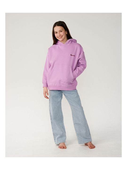 Bluza juniorska RIP CURL Sunkissed Search Hood - Girl różowa
