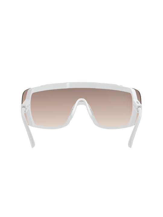 Okulary rowerowe POC Devour Mid biały - Clarity Trail/Partly Sunny Silver Cat. 2
