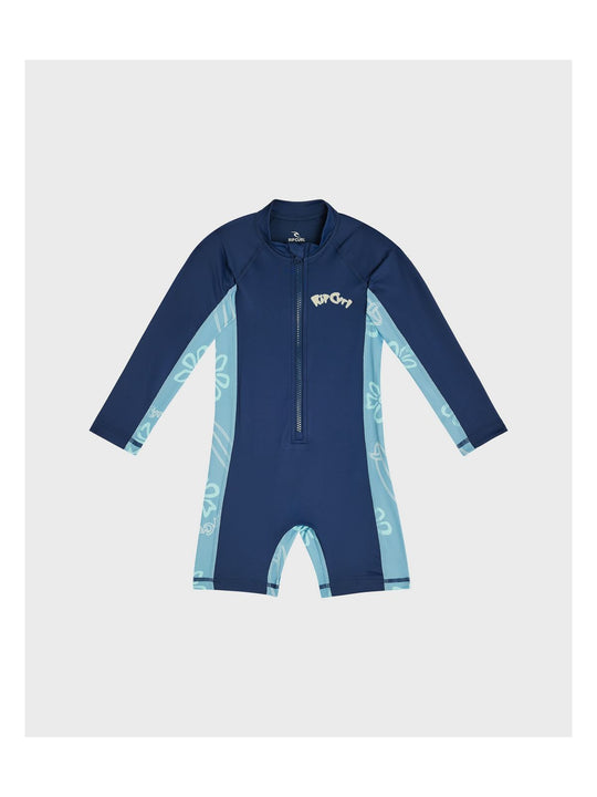 Lycra chłopięca RIP CURL Ride The Wave Upf L/S Sp-Boy niebieska
