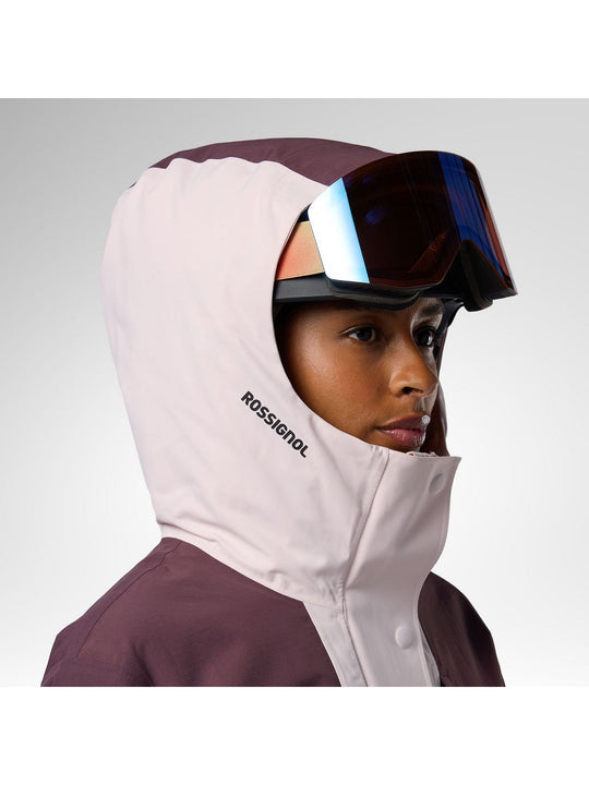 Kurtka narciarska damska ROSSIGNOL W Outerlimits Insulated Jacket różowa
