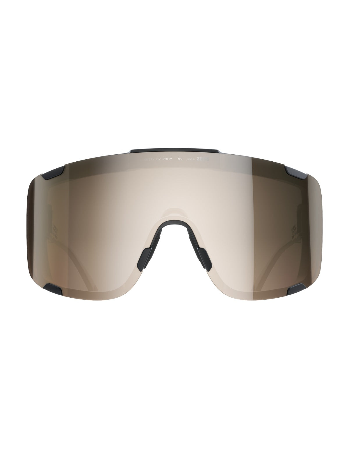 Okulary rowerowe POC Devour Ultra czarne - Clarity Trail/Partly Sunny Silver cat.2