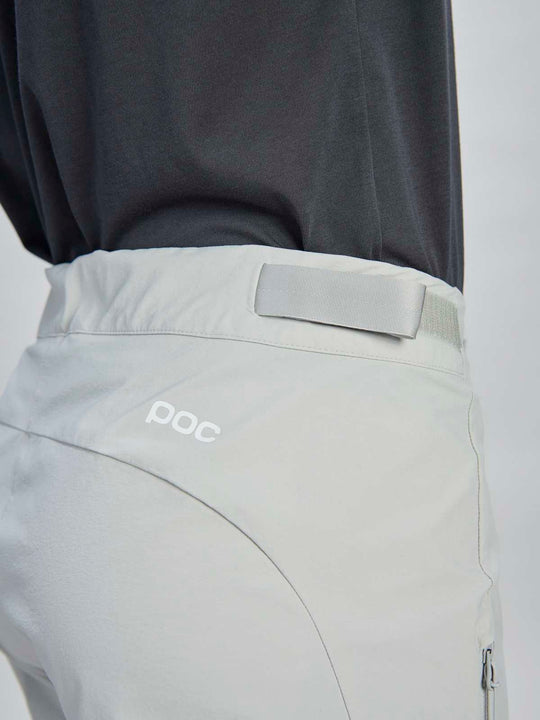 Spodenki rowerowe damskie POC W's Motion Shorts szare
