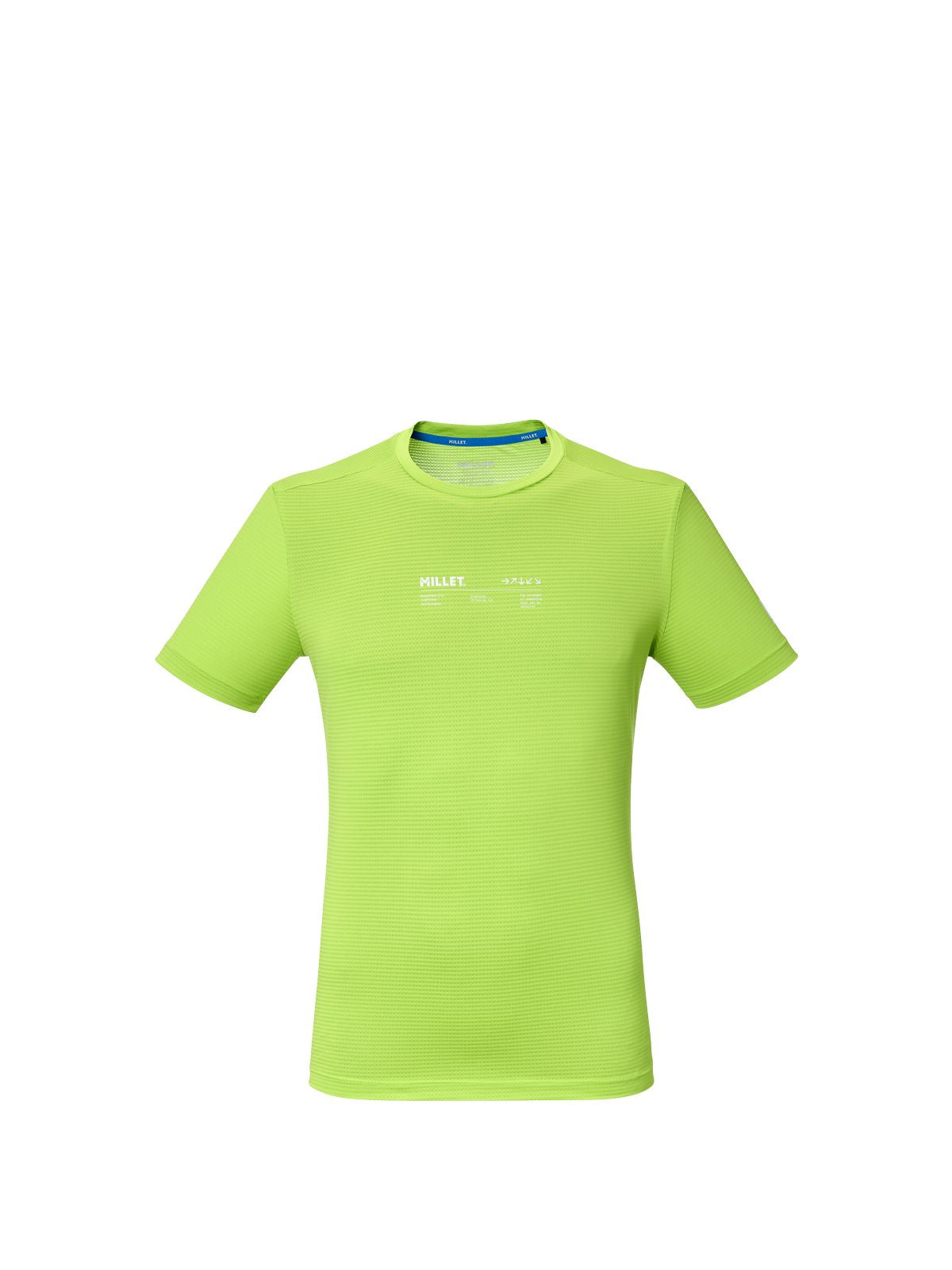 Koszulka męska MILLET Intense Essential Ts Ss M żółta limonkowa