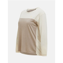 Koszulka rowerowa damska PEAK PERFORMANCE W Trail Wool Blend LS beżowa - Adventure Sports
