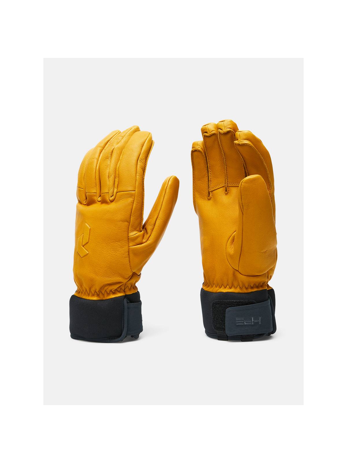 Rękawice narciarskie PEAK PERFORMANCE Leather HIPE Insulated Ski Gloves beżowe