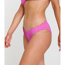 Dół bikini RIP CURL Custom Rib Full różowy
