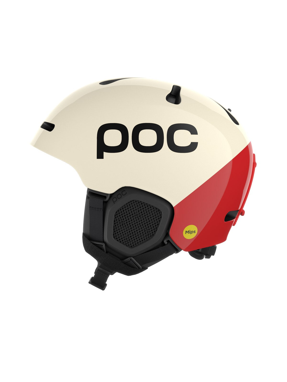Kask narciarski POC Fornix BC biało/czerwony