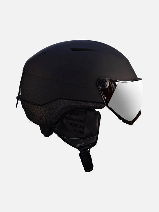 Kask narciarski ROSSIGNOL Fit Visor Impacts Black czarny
