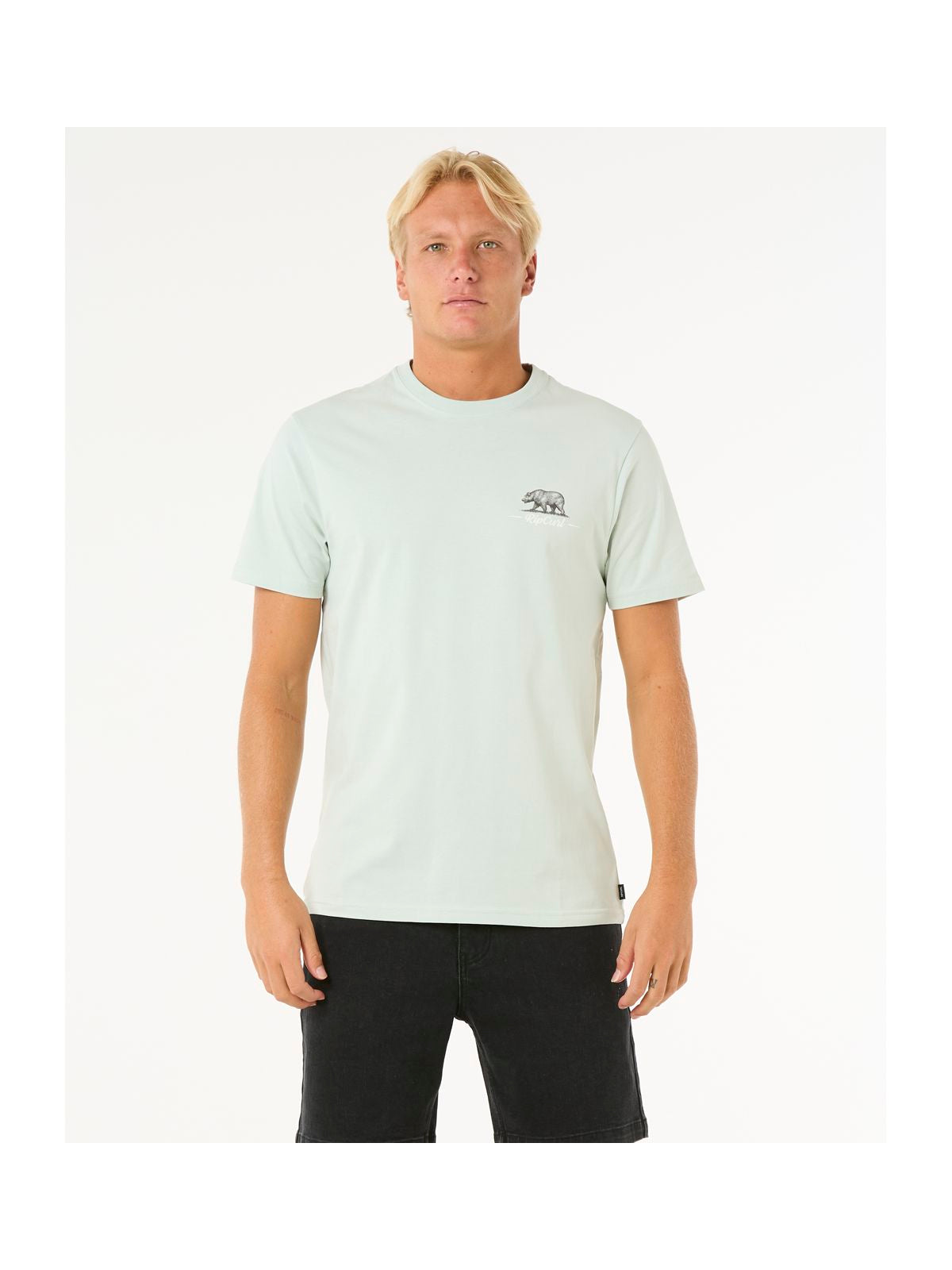Koszulka RIP CURL Desti Animals Tee zielony