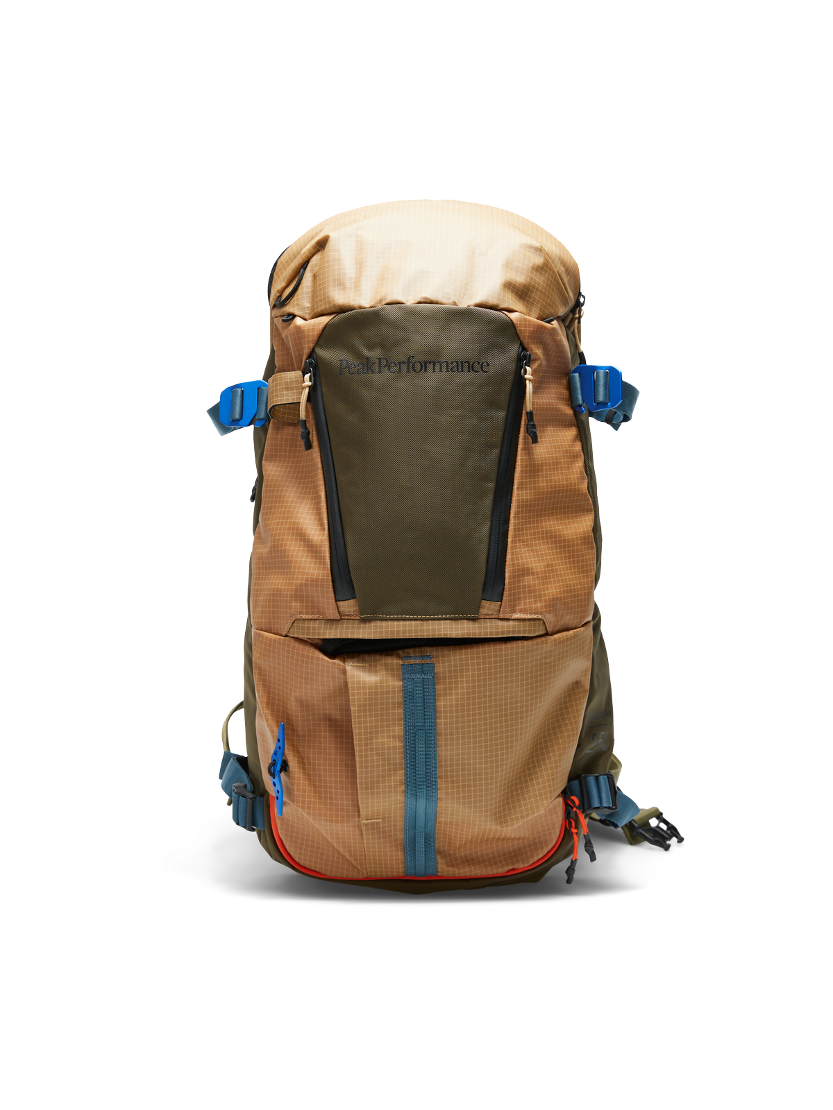 Plecak PEAK PERFORMANCE Vertical Ski Backpack 25L brązowy