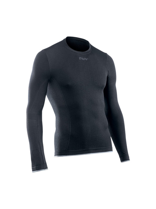 Koszulka rowerowa NORTHWAVE SURFACE Base Layer LS - czarny
