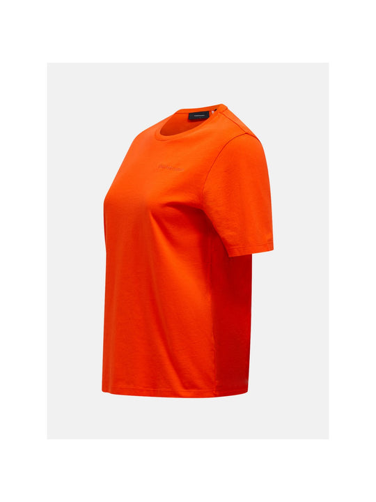 Koszulka PEAK PERFORMANCE Original Small Logo Tee Women czerwony

