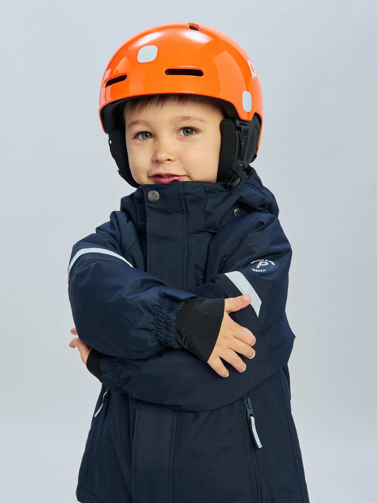Kask narciarski dla dzieci POC POCito Fornix MIPS pomarańczowy