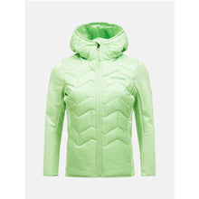 Kurtka PEAK PERFORMANCE Elevate Liner Hybrid Hood Jacket zielony - Adventure Sports
